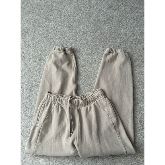 lululemon athletica Pants - Lululemon Scuba Mid-Rise Oversized Jogger *Regular W5GI0S Cream Beige